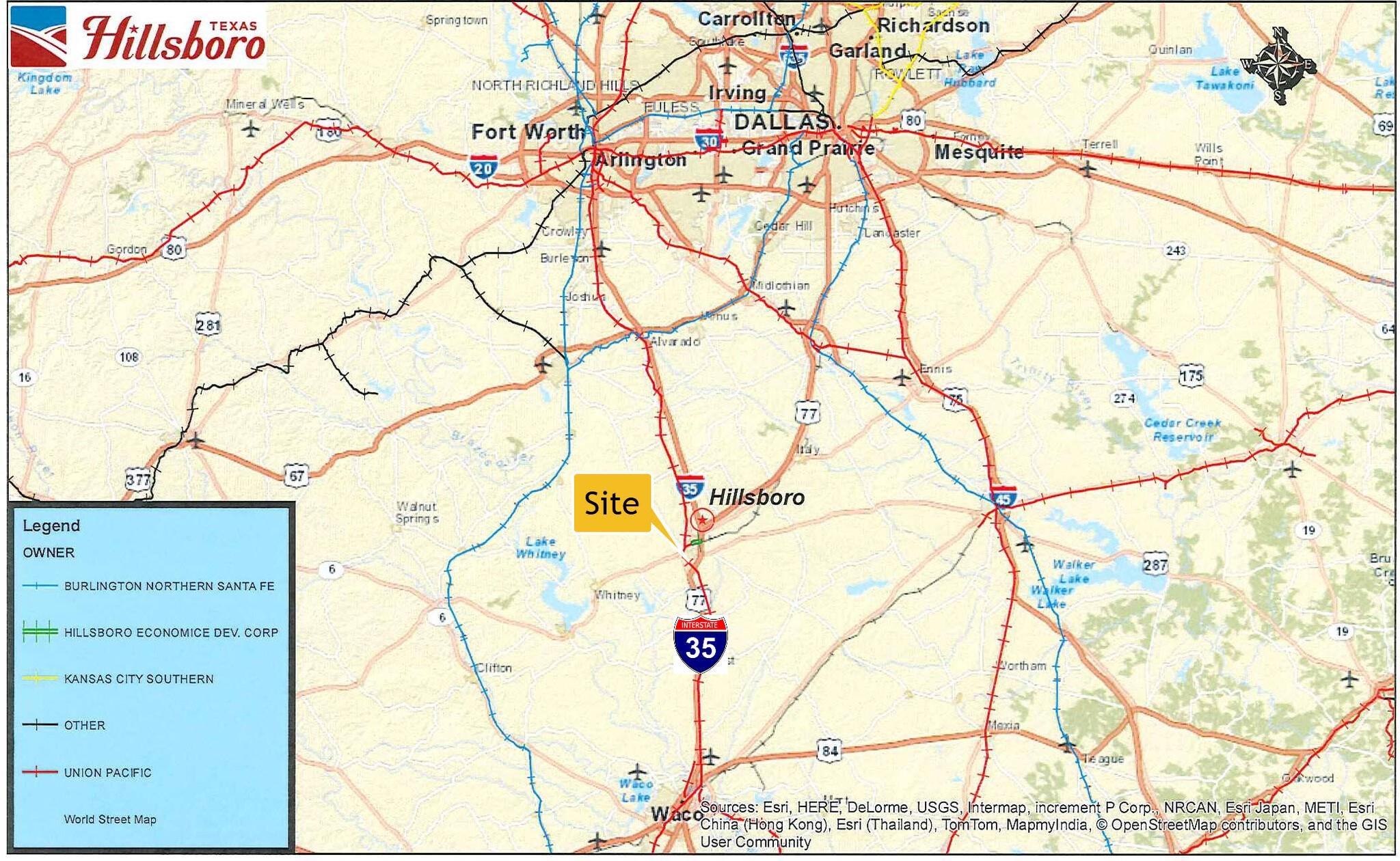 I-35 Hcr 3100, I-35 Freeway, Hillsboro, TX 76645