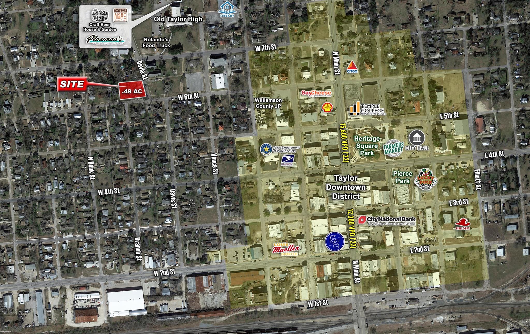 500 W 6th St, Taylor, TX 76574