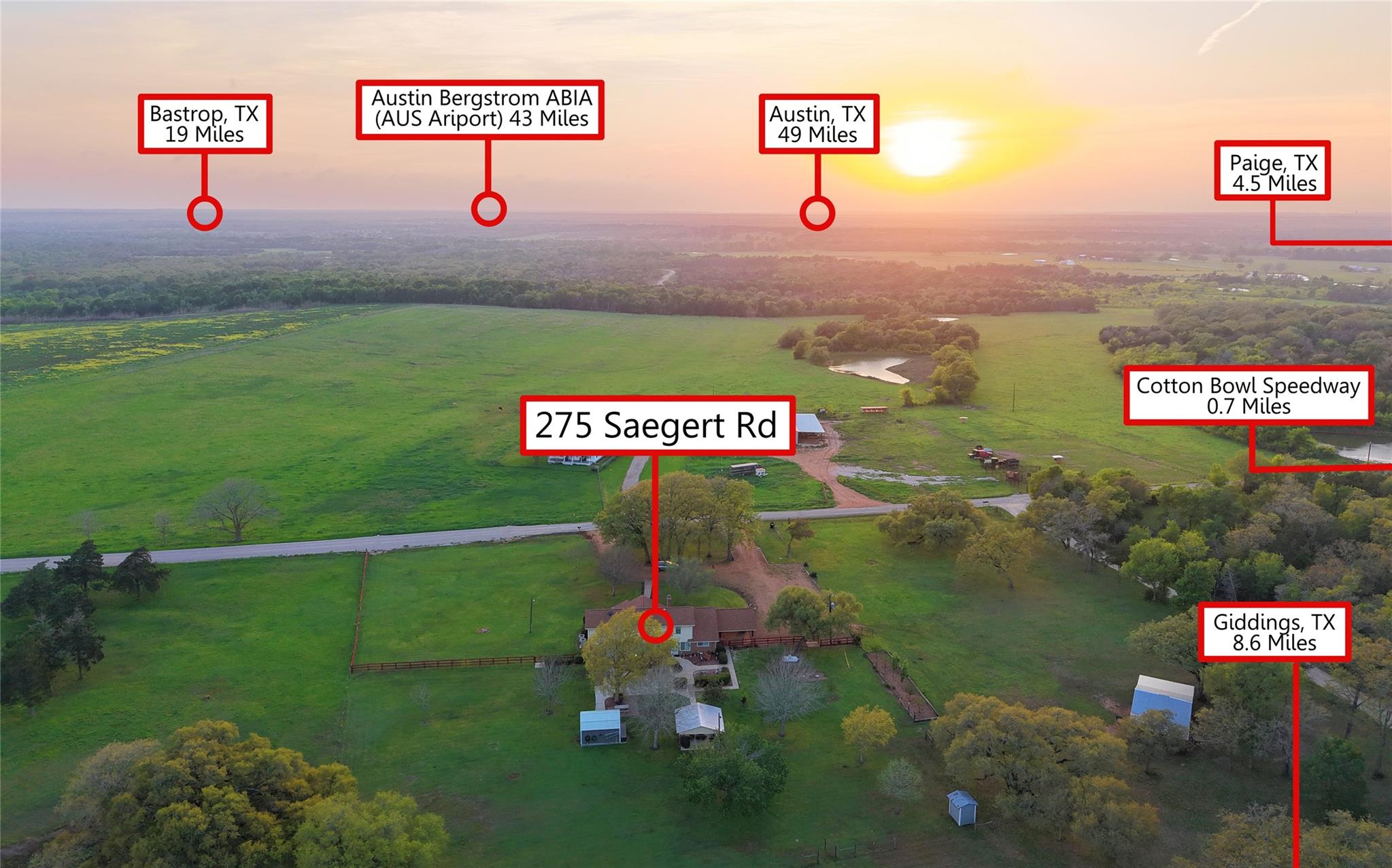 275 Saegert Rd, Paige, TX 78659