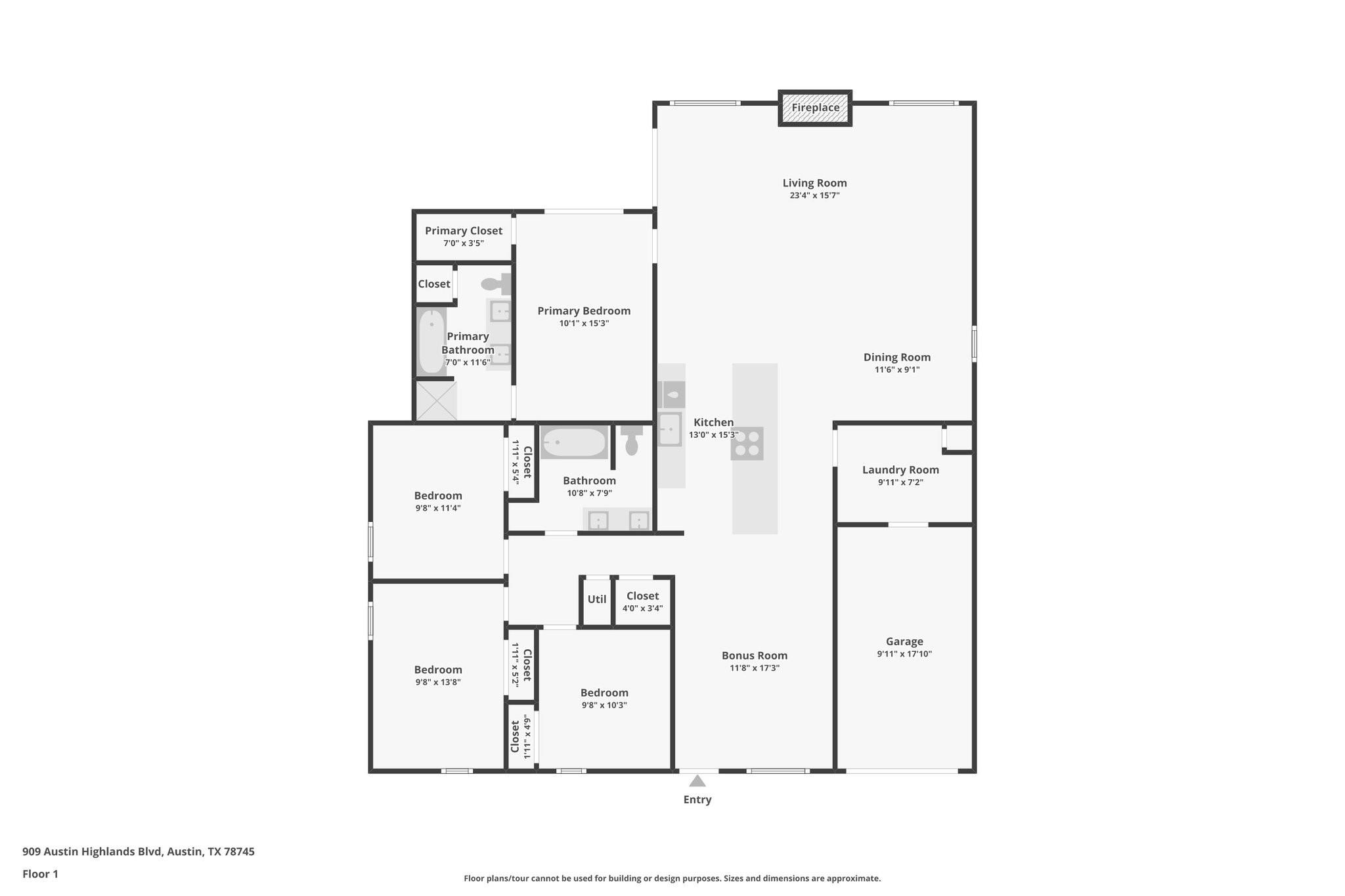 909 Austin Highlands Blvd, Austin, TX 78745
