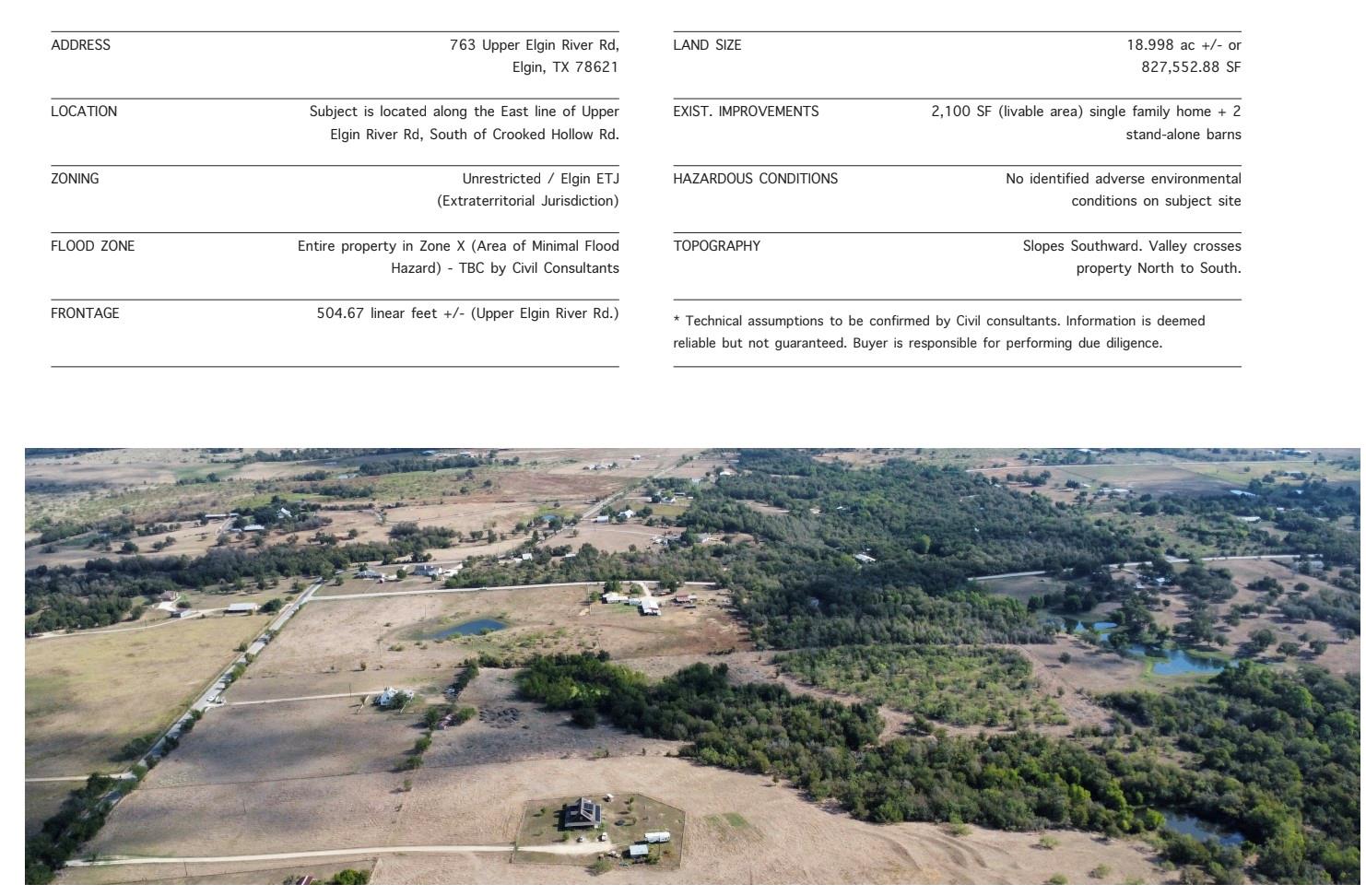 763 Upper Elgin River Rd, Elgin, TX 78621