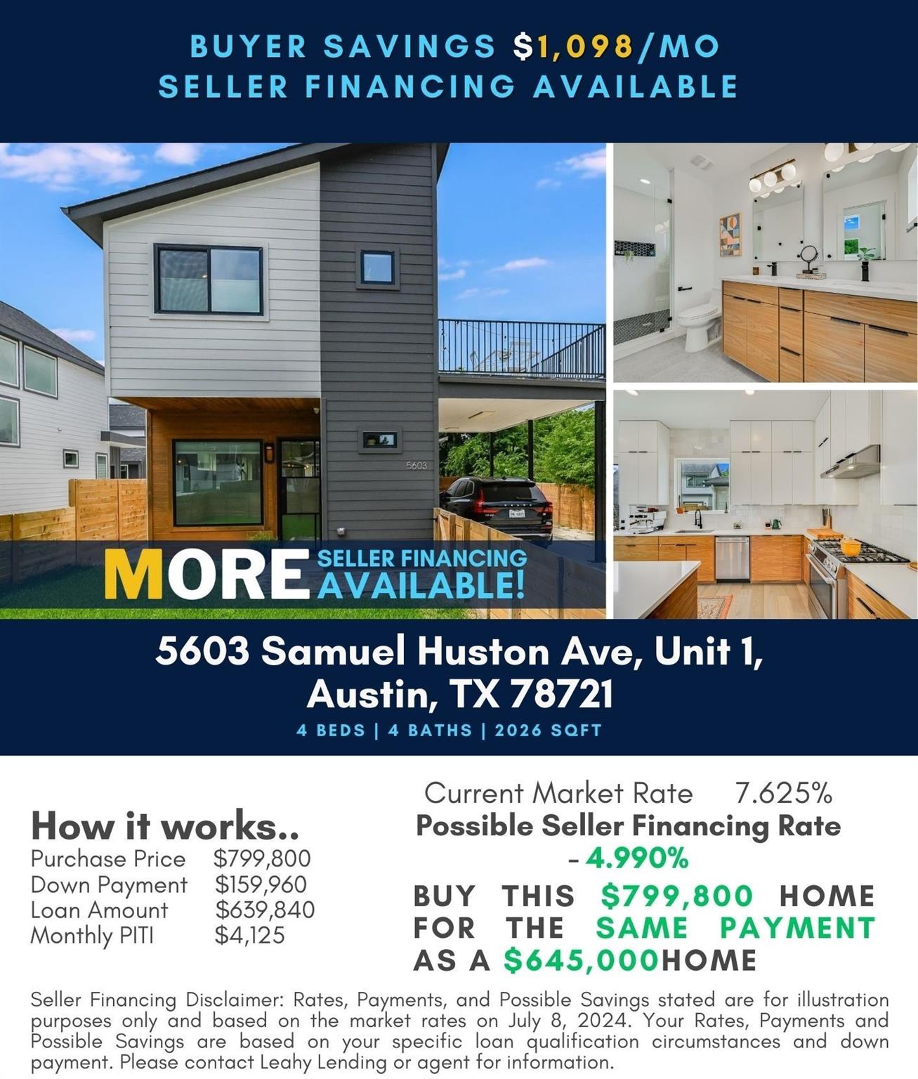 5603 Samuel Huston Ave # 1, Austin, TX 78721