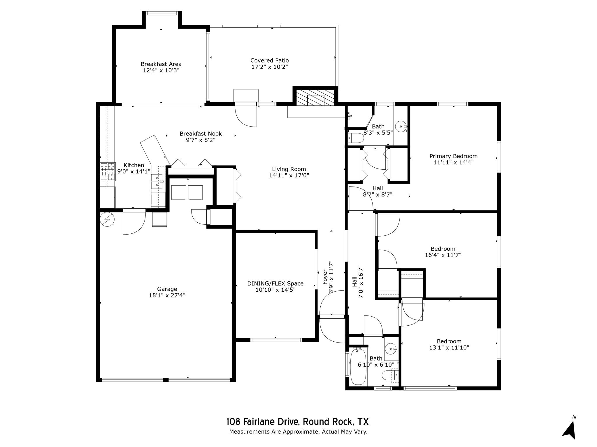 108 Fairlane Dr, Round Rock, TX 78664