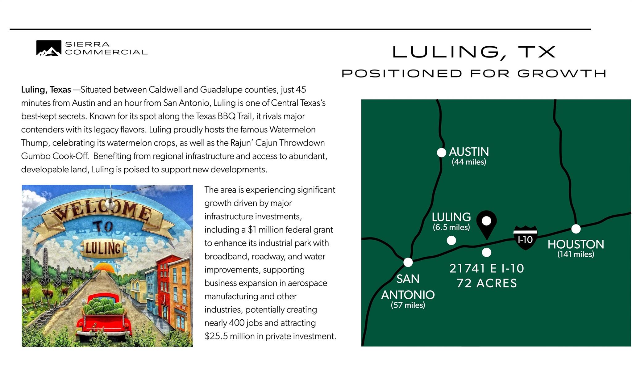 21741 E Interstate 10, Luling, TX 78648