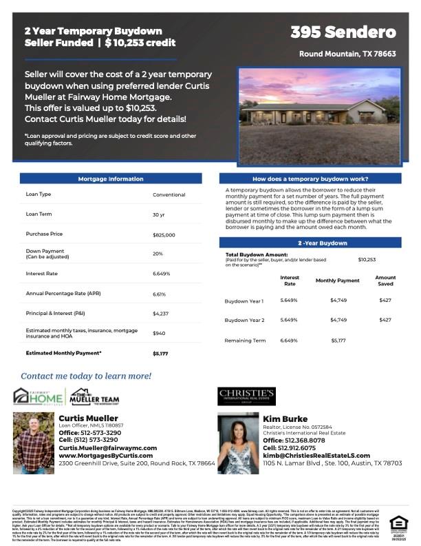 395 Sendero, Round Mountain, TX 78663