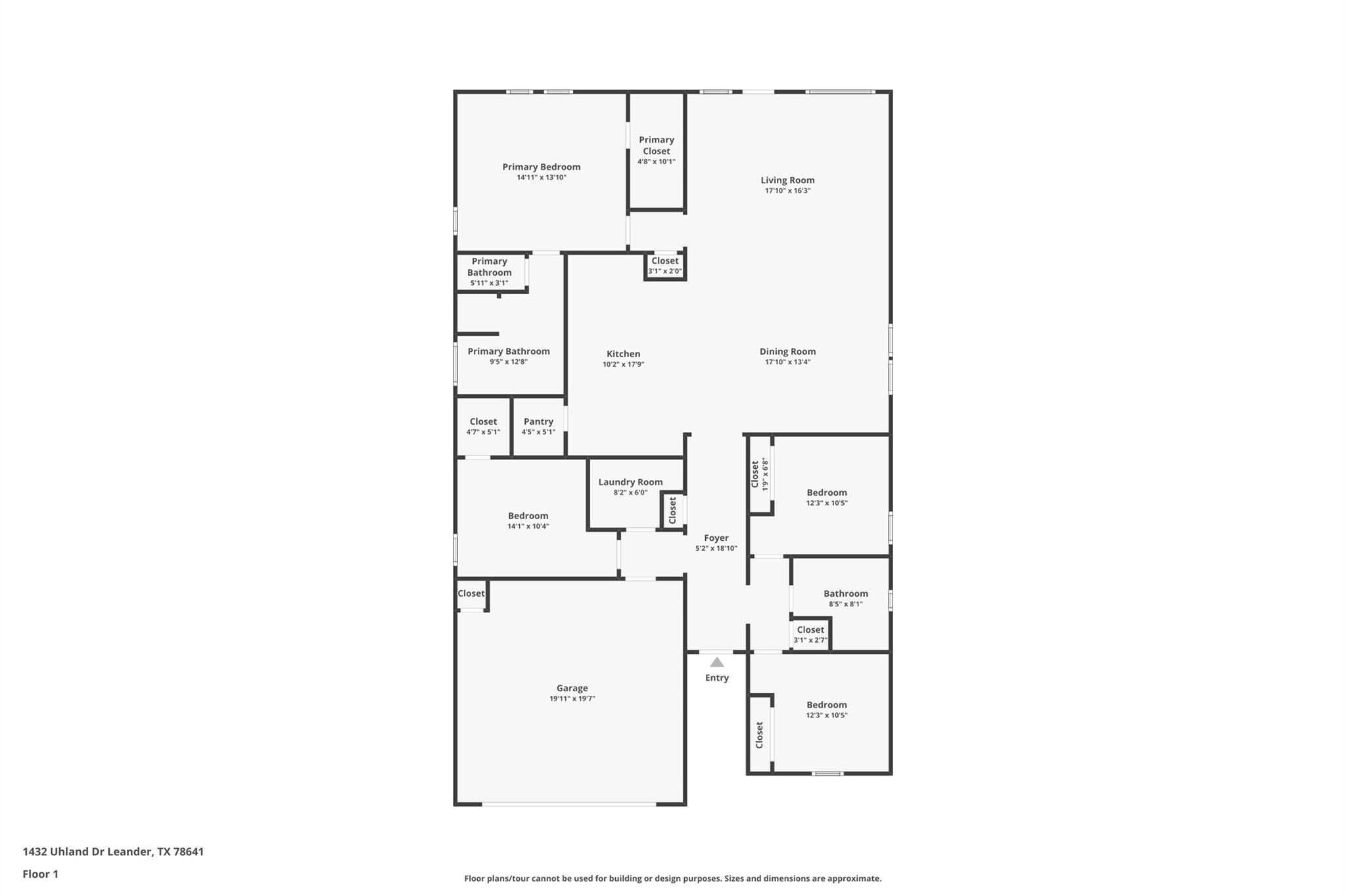 1432 Uhland Dr, Leander, TX 78641