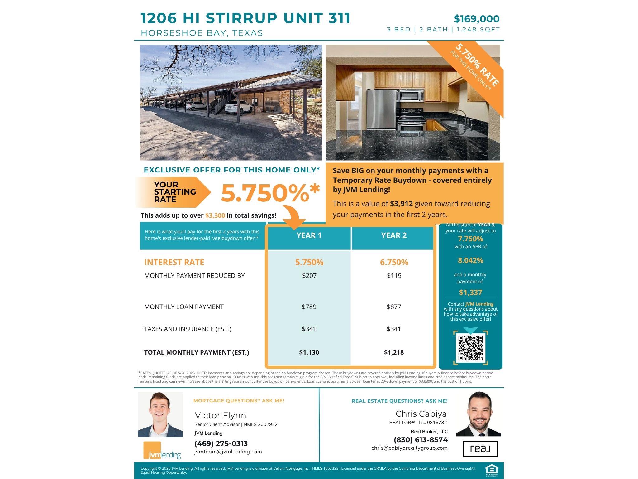 1206 Hi Stirrup # 311, Horseshoe Bay, TX 78657