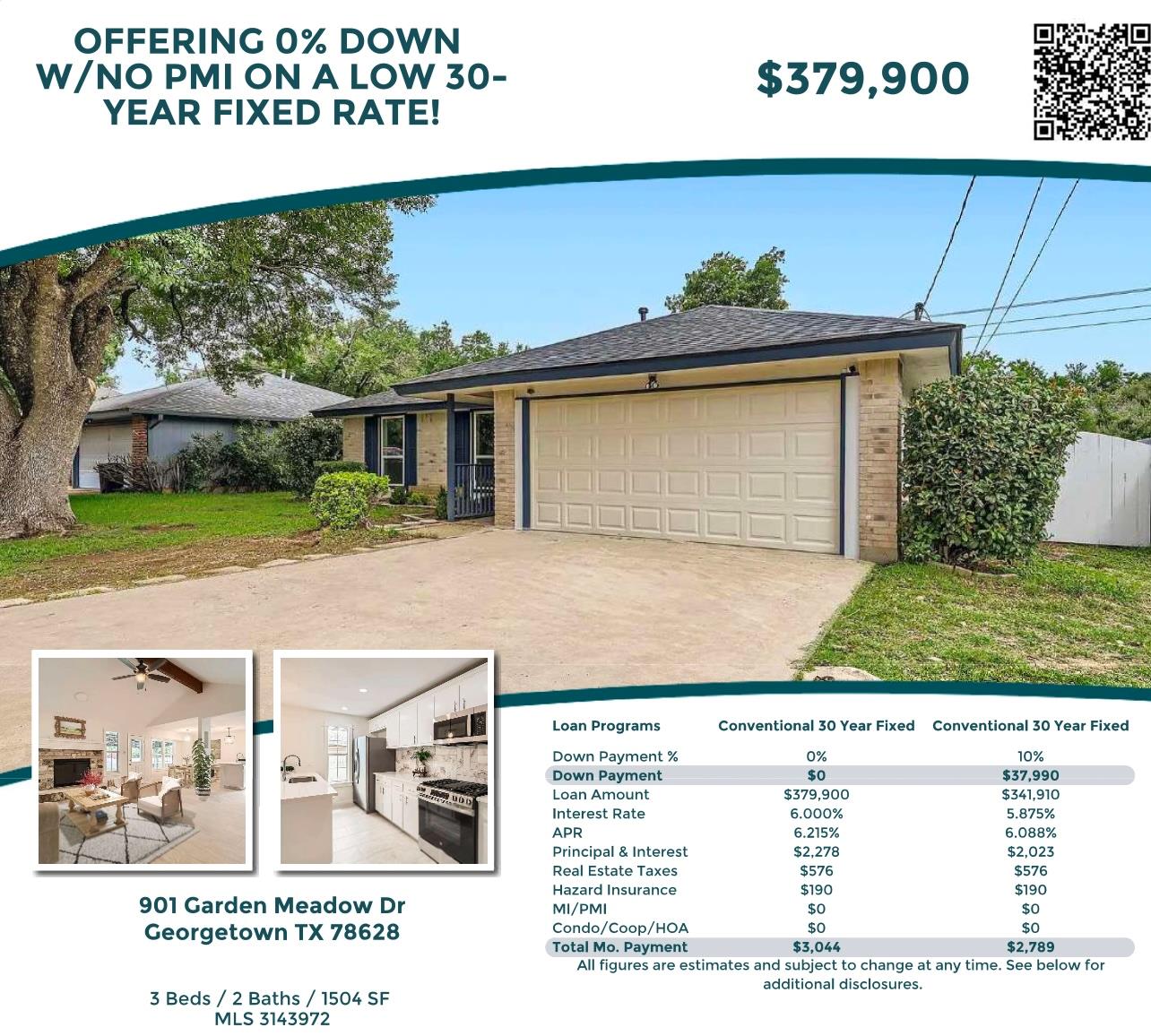 901 Garden Meadow Dr, Georgetown, TX 78628
