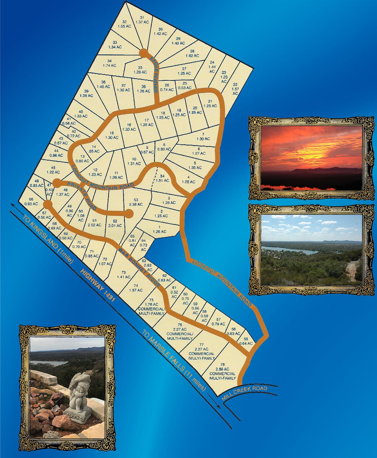 Lot 56 War Bonnet Rdg, Kingsland, TX 78639