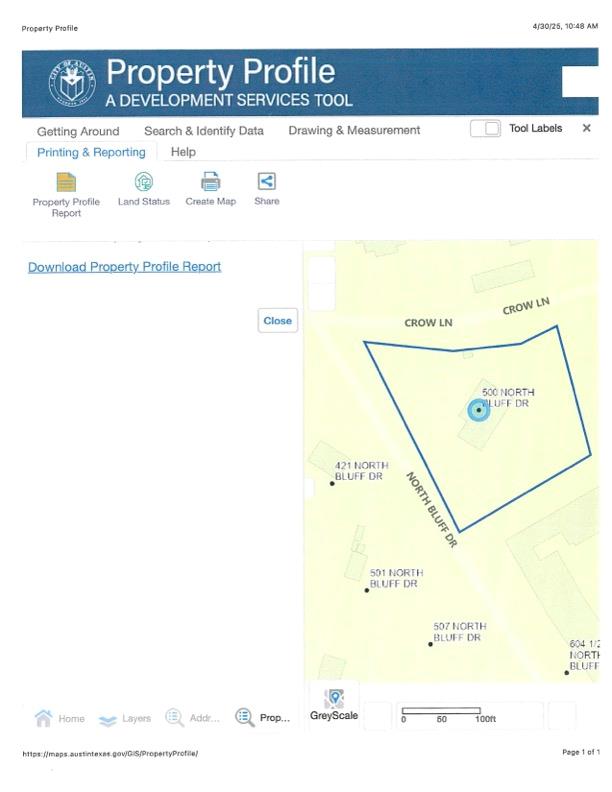 500 North Bluff Dr, Austin, TX 78745