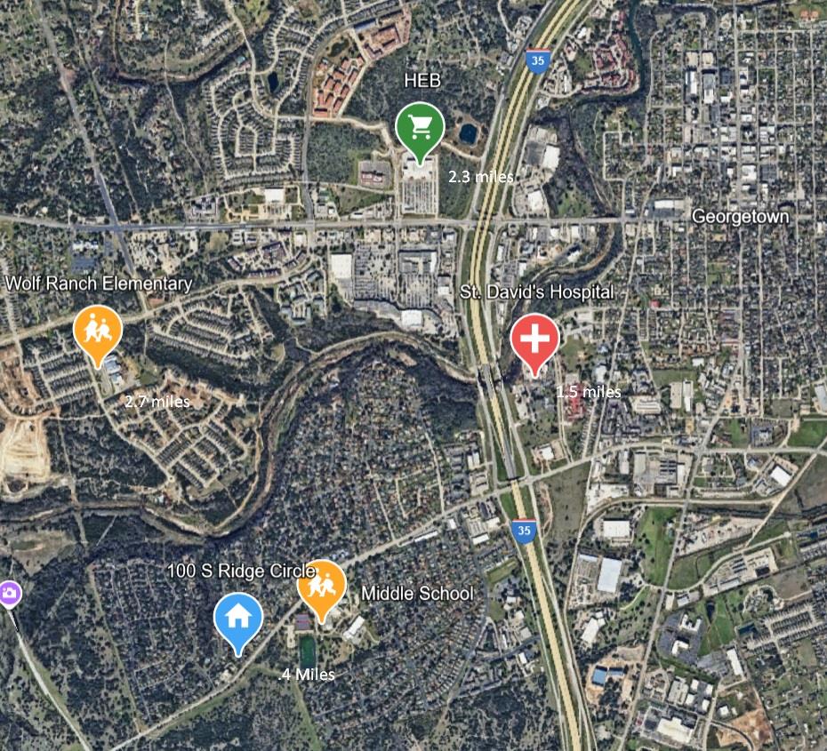 100 S Ridge Cir, Georgetown, TX 78628