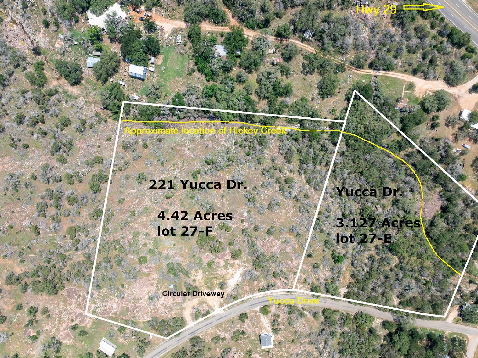 221 Yucca and adjoining lot Dr, Burnet, TX 78611