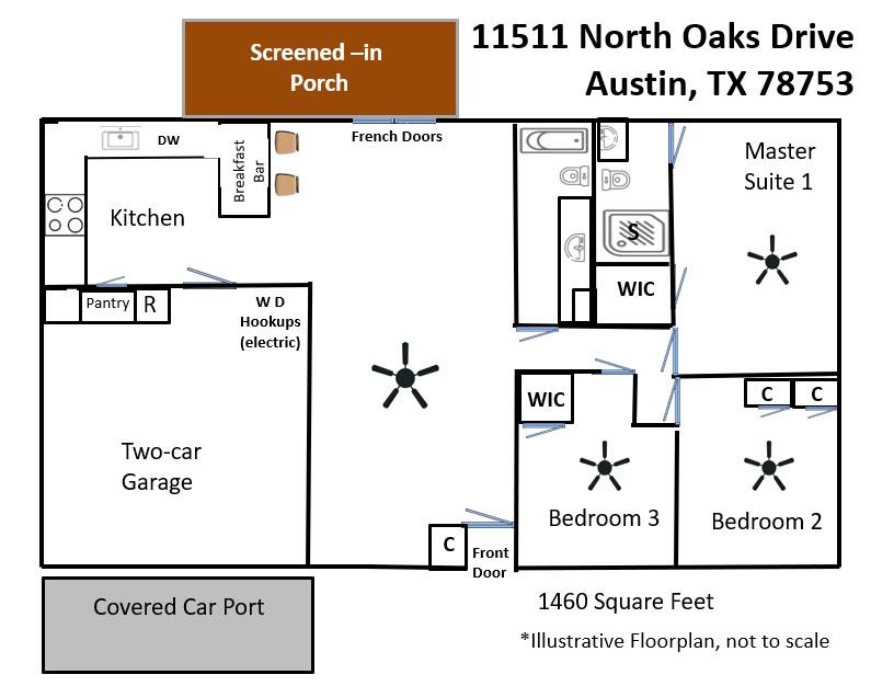 11511 North Oaks Dr, Austin, TX 78753