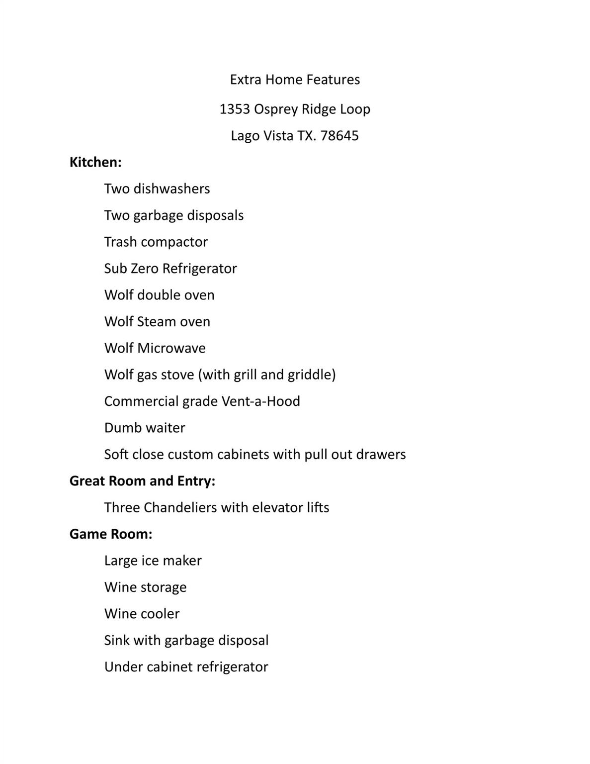 1353 Osprey Ridge Loop, Lago Vista, TX 78645