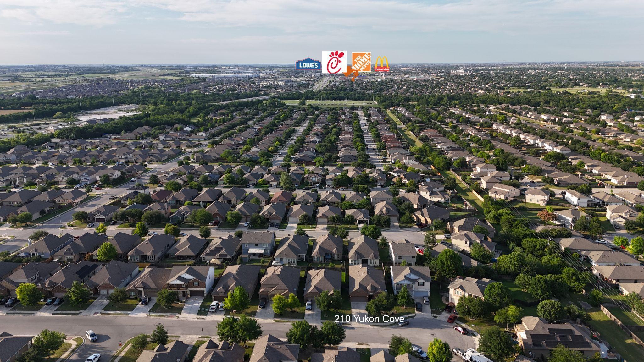 210 Yukon Cv, Hutto, TX 78634