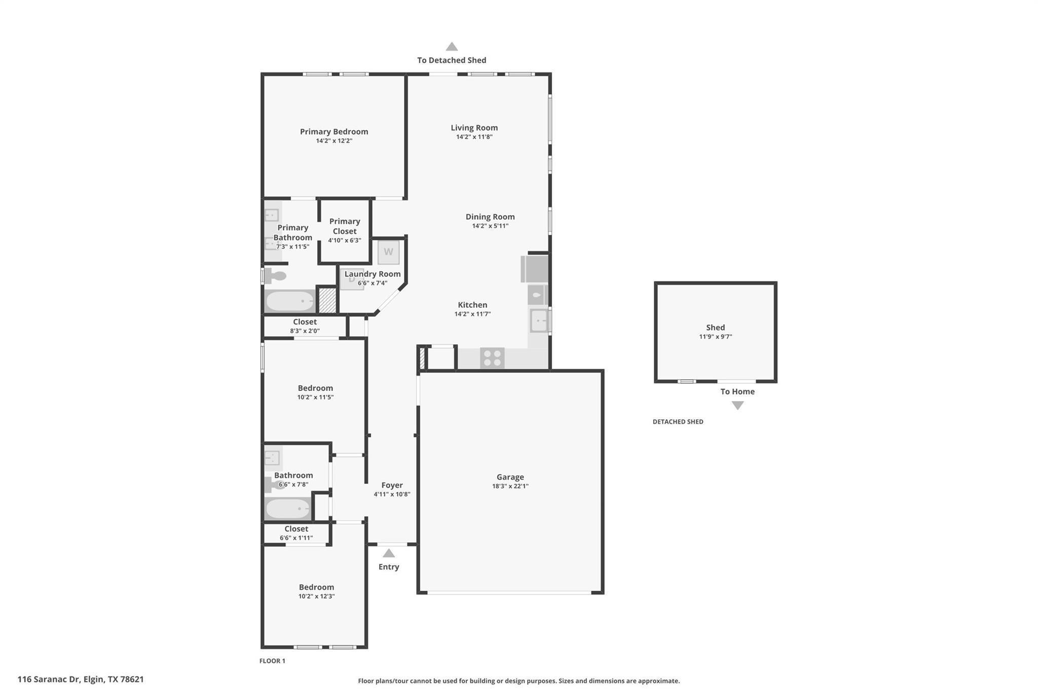 116 Saranac Dr, Elgin, TX 78621