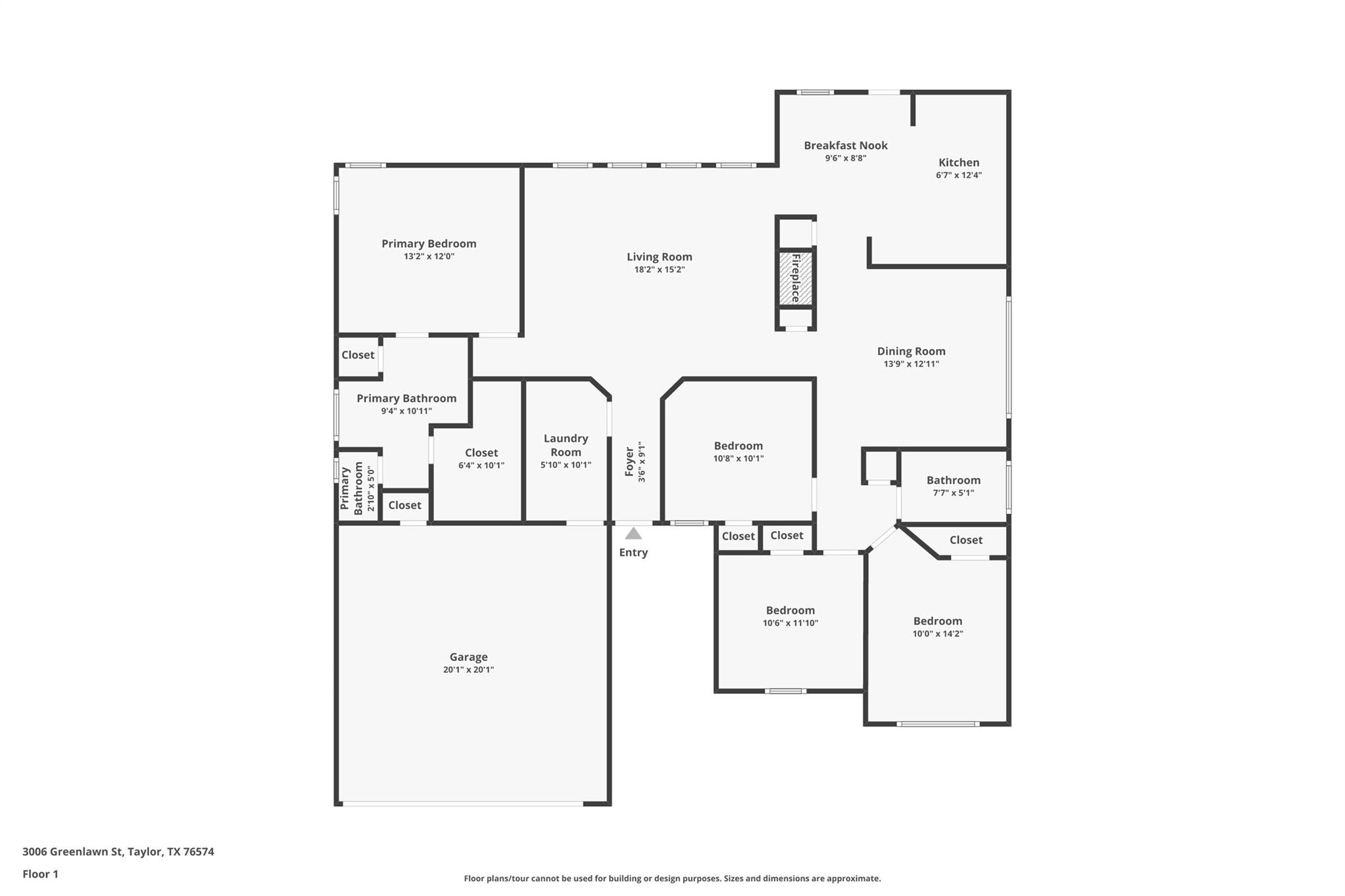 3006 Greenlawn St, Taylor, TX 76574