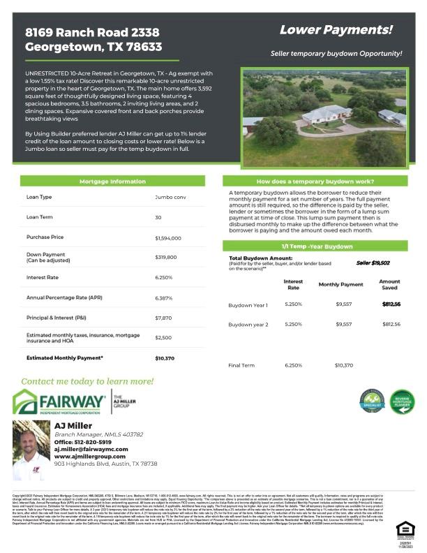 8169 Ranch Road 2338, Georgetown, TX 78633