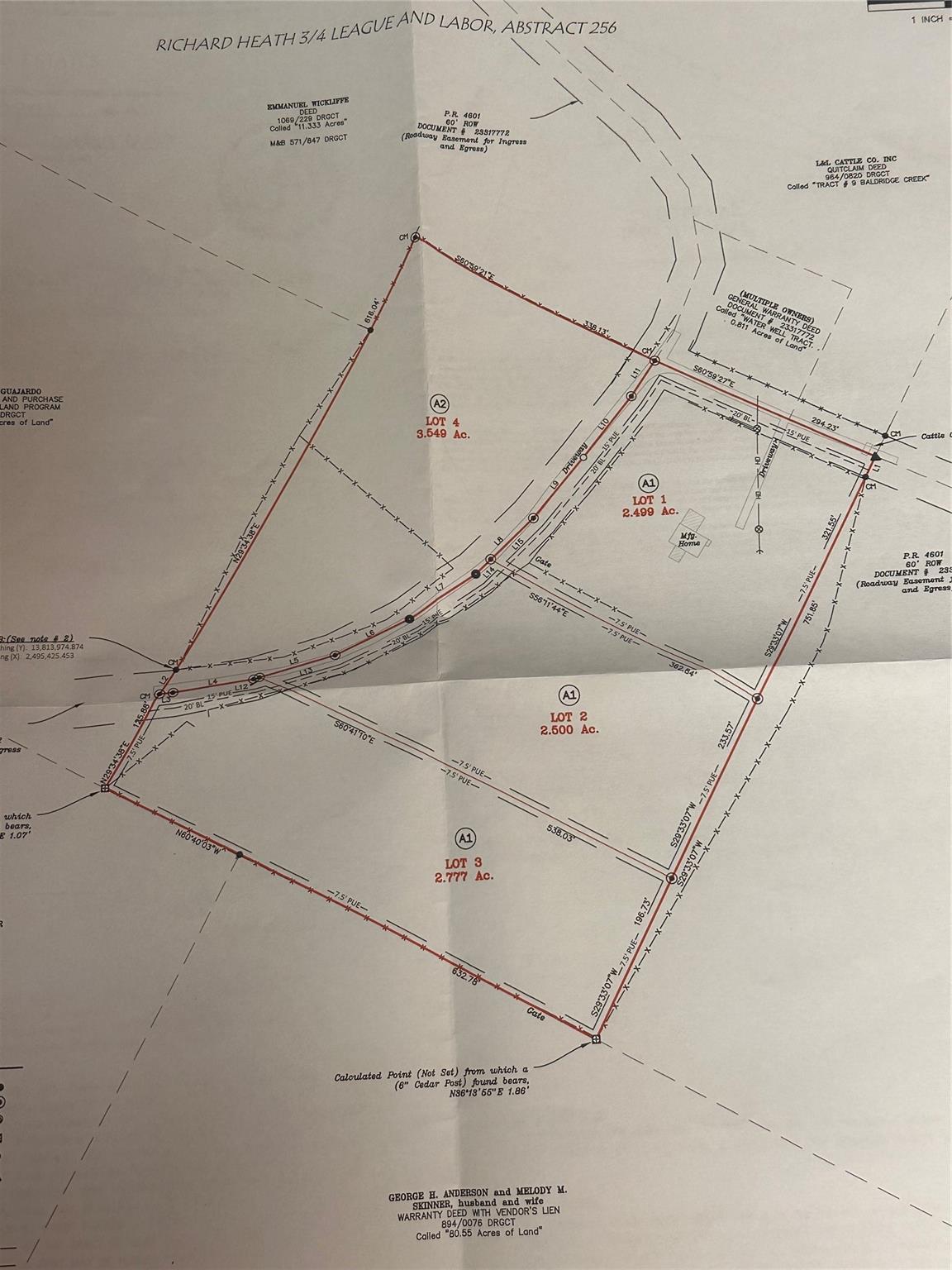 LOT 4 Private Road 4601, Waelder, TX 78959