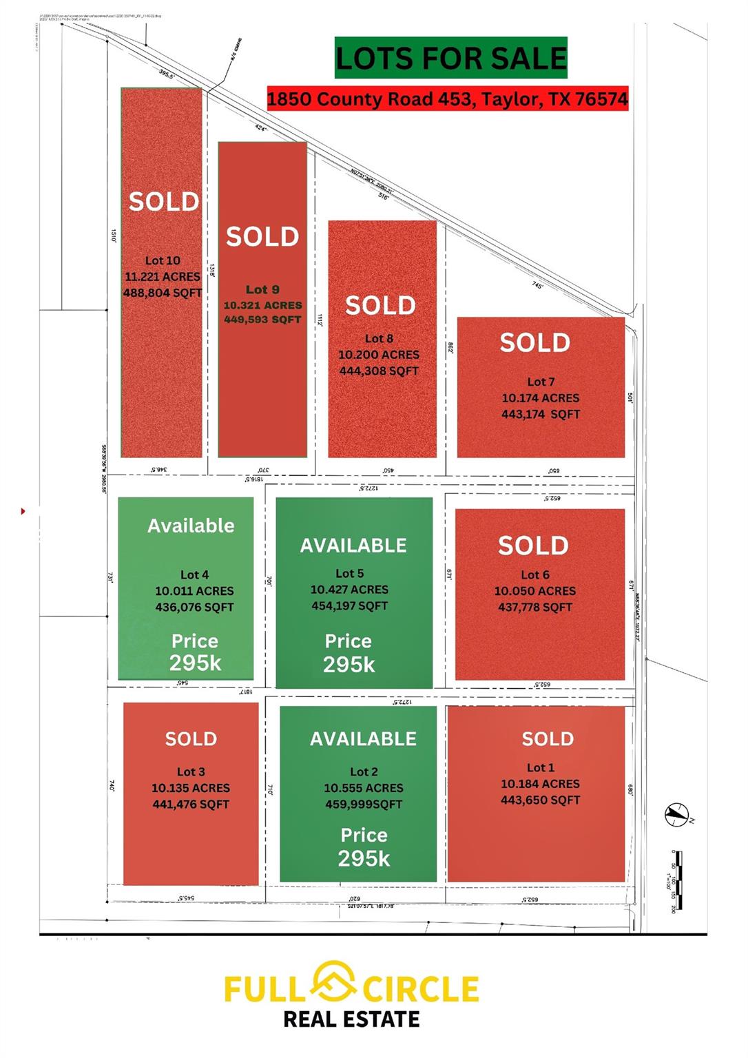 1850 County Road 453 Lot 5 Rd, Taylor, TX 76574