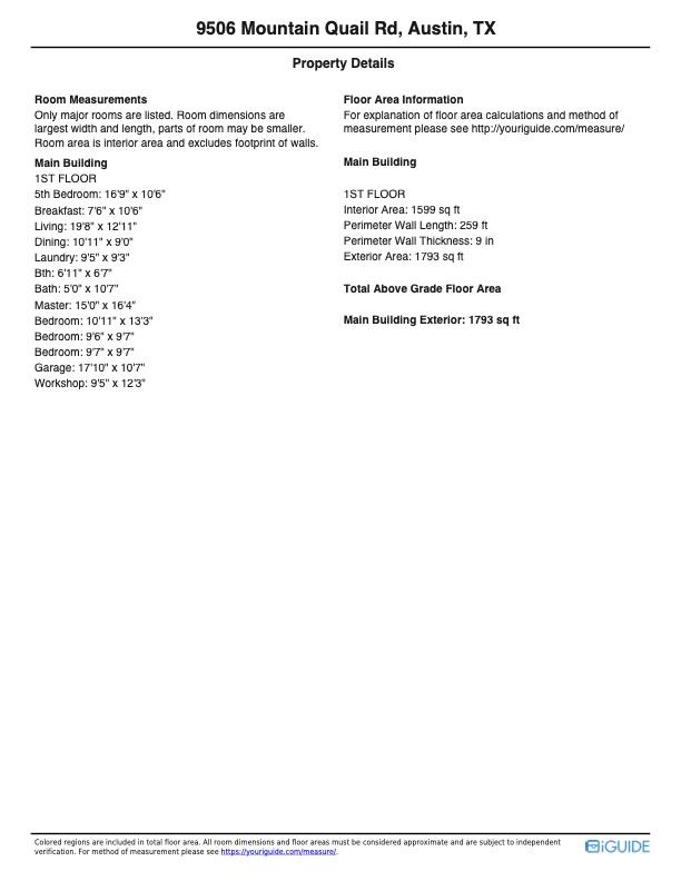 9506 Mountain Quail Rd, Austin, TX 78758