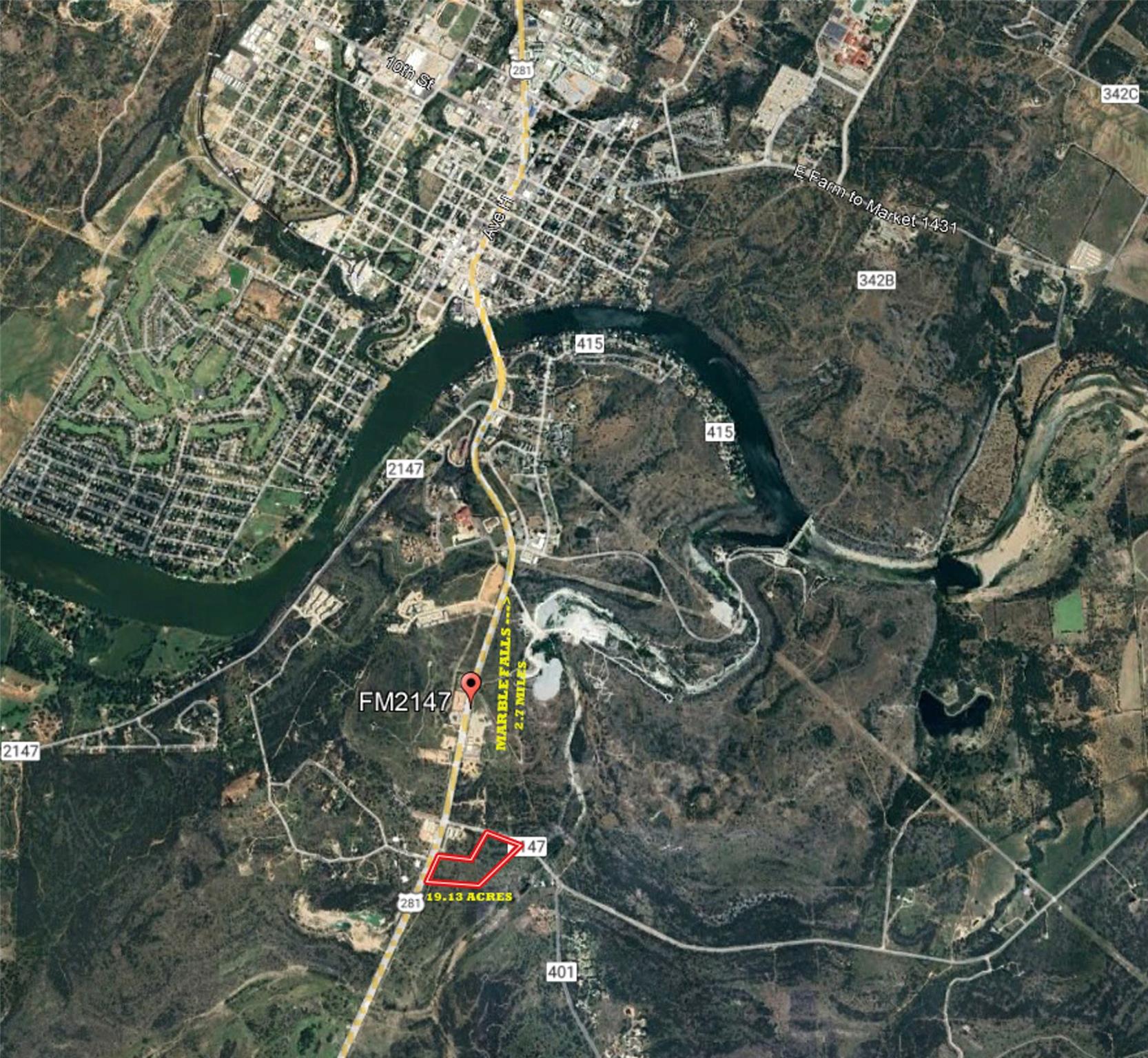 0000 US HWY 281/ FM HWY 2147, Marble Falls, TX 78654