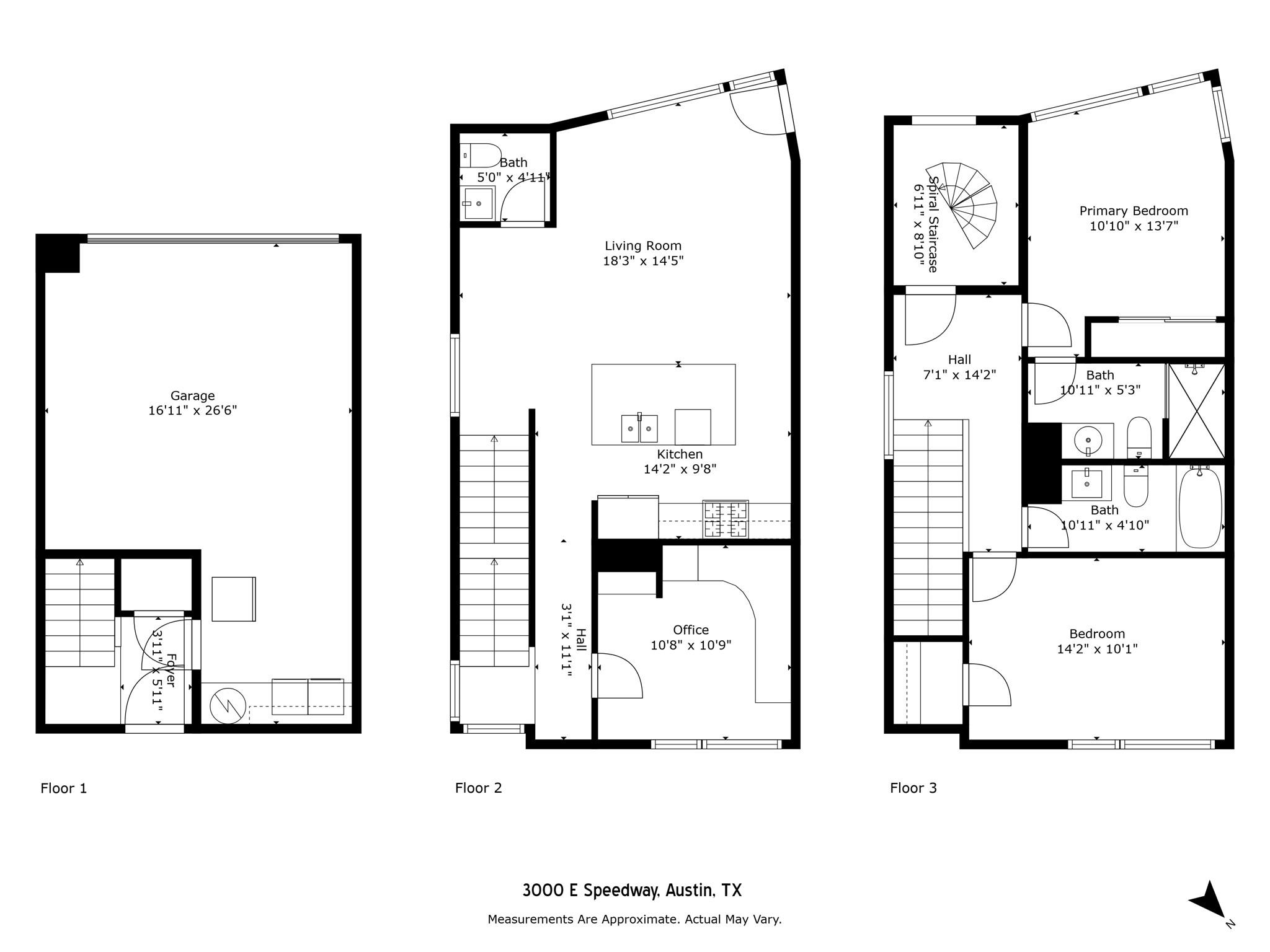 3000 Speedway St # E, Austin, TX 78705