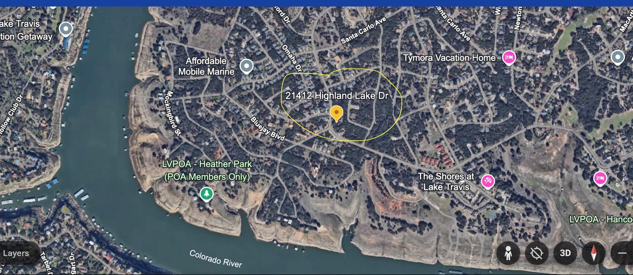 21412 Highland Lake Dr, Lago Vista, TX 78645