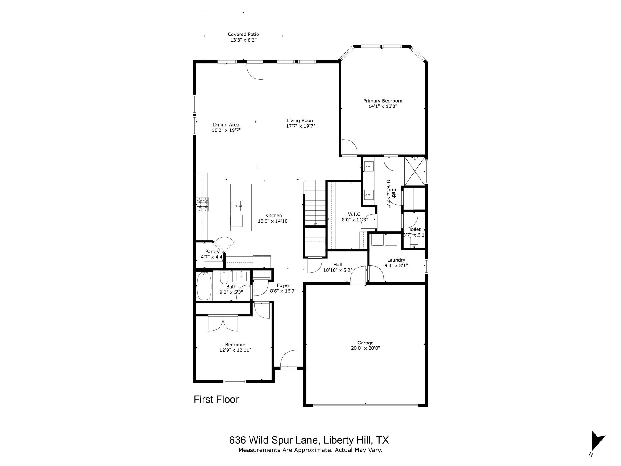 636 Wild Spur Ln, Liberty Hill, TX 78642