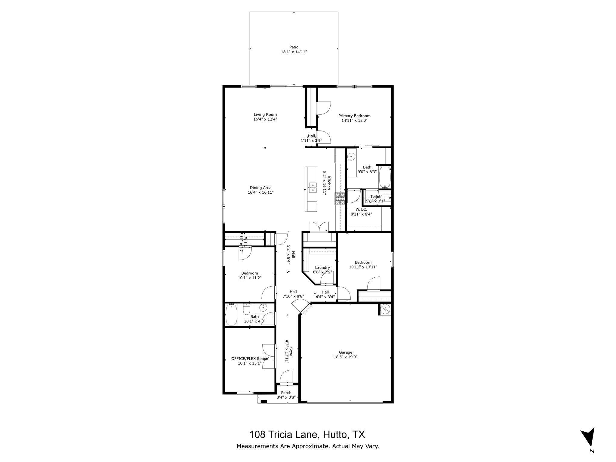 108 Tricia Ln, Hutto, TX 78634