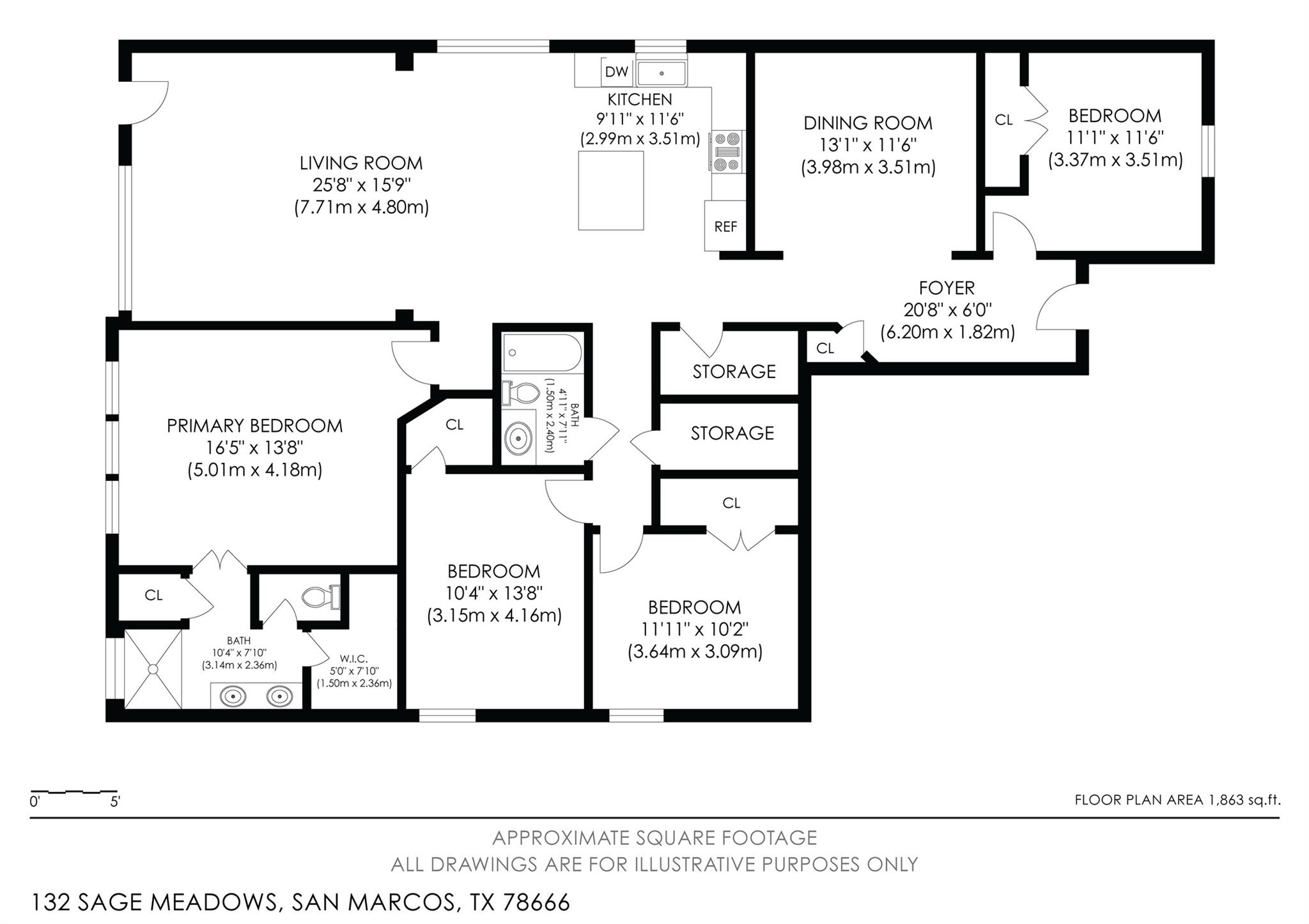 132 Sage Meadows Dr, San Marcos, TX 78666