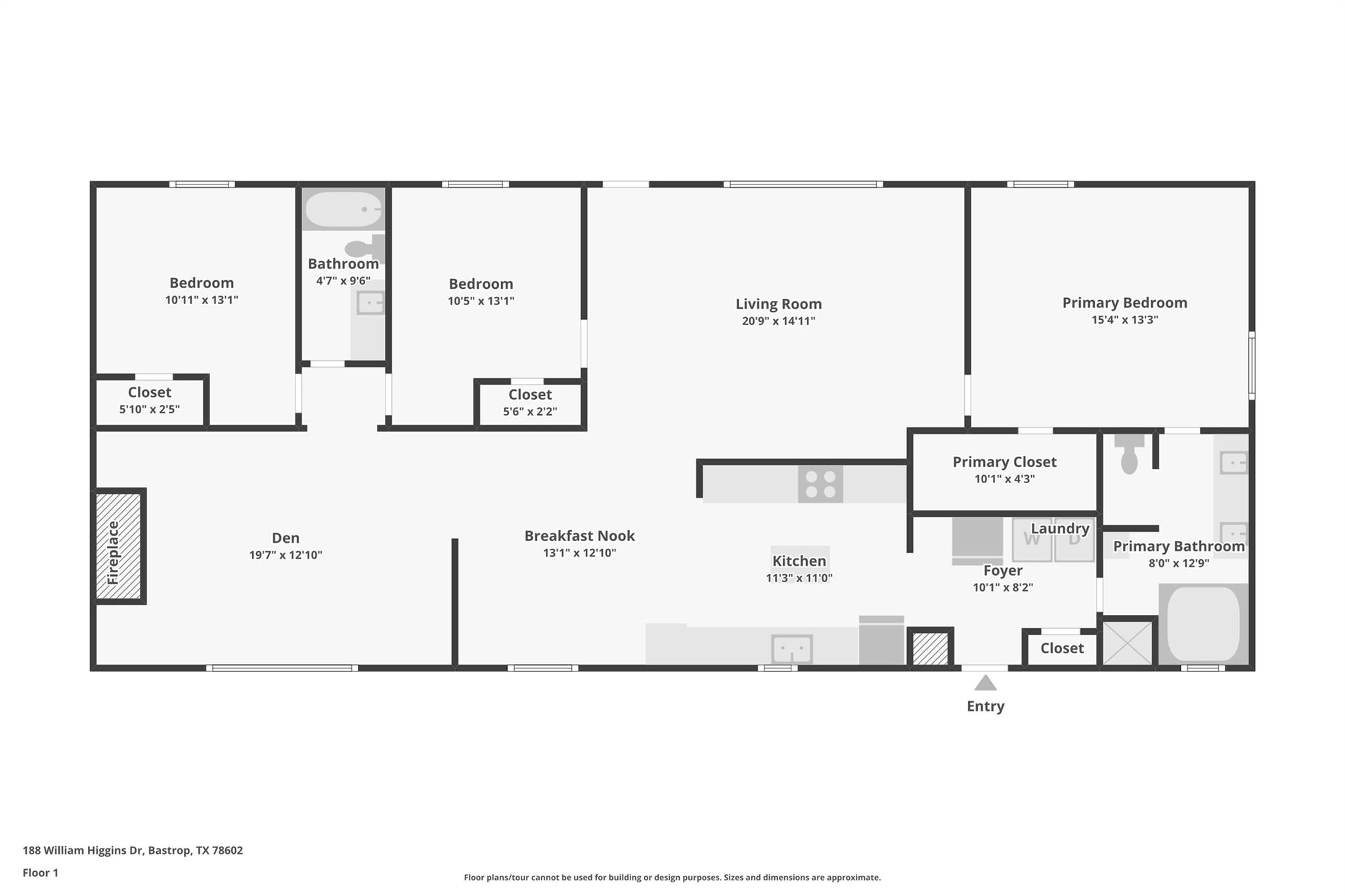 188 William Higgins Dr, Bastrop, TX 78602