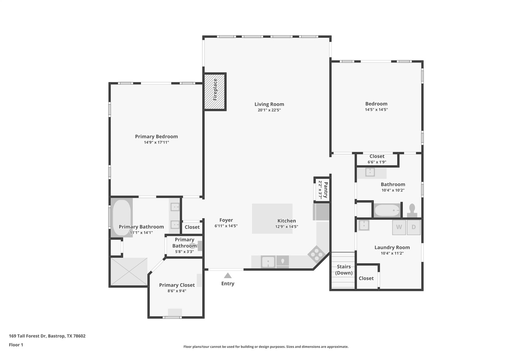 169 Tall Forest Dr, Bastrop, TX 78602