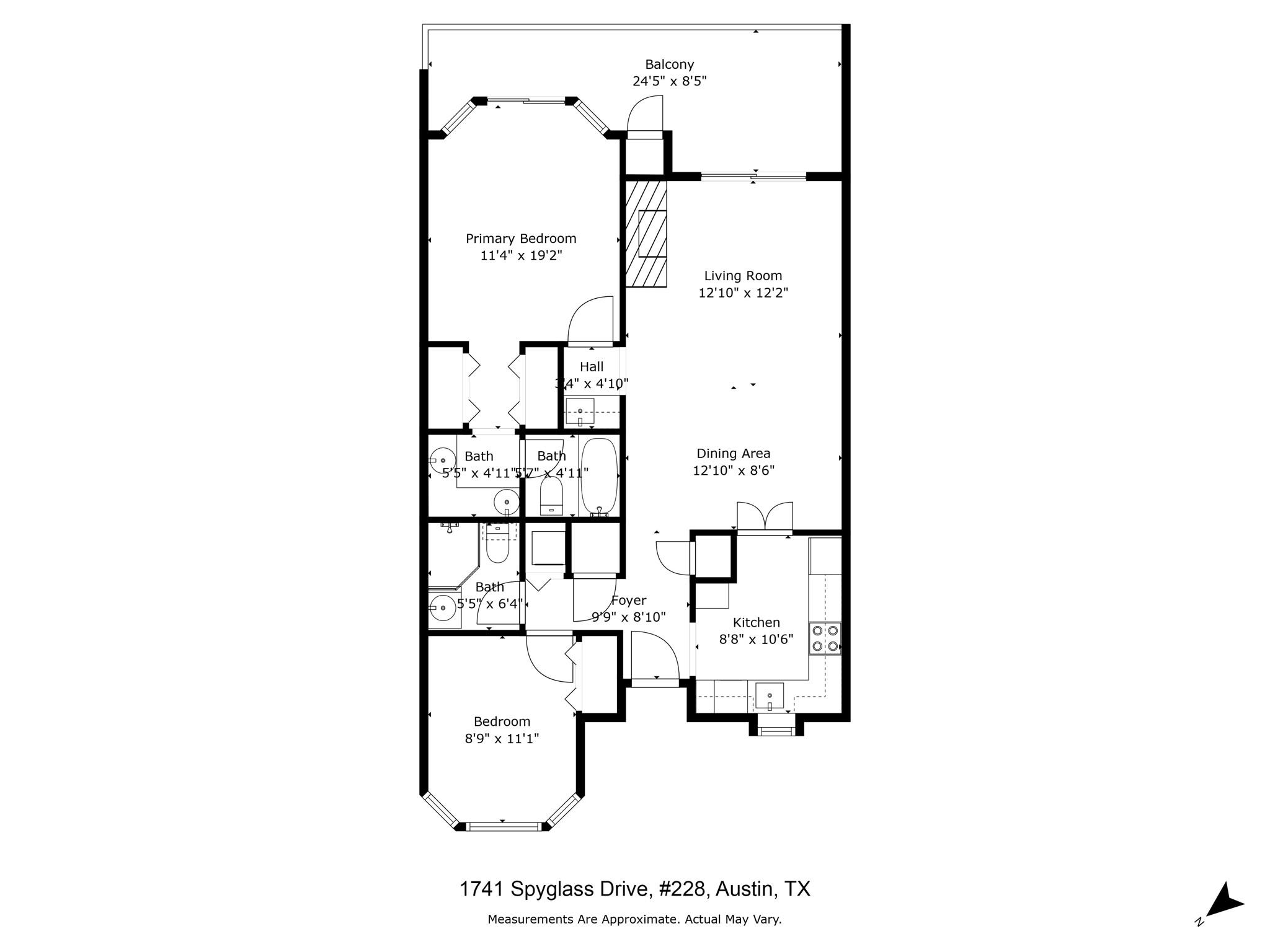 1741 Spyglass Dr # 1-228, Austin, TX 78746