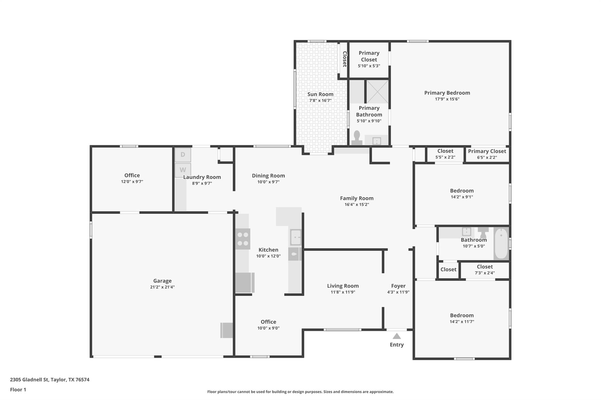 2305 Gladnell St, Taylor, TX 76574