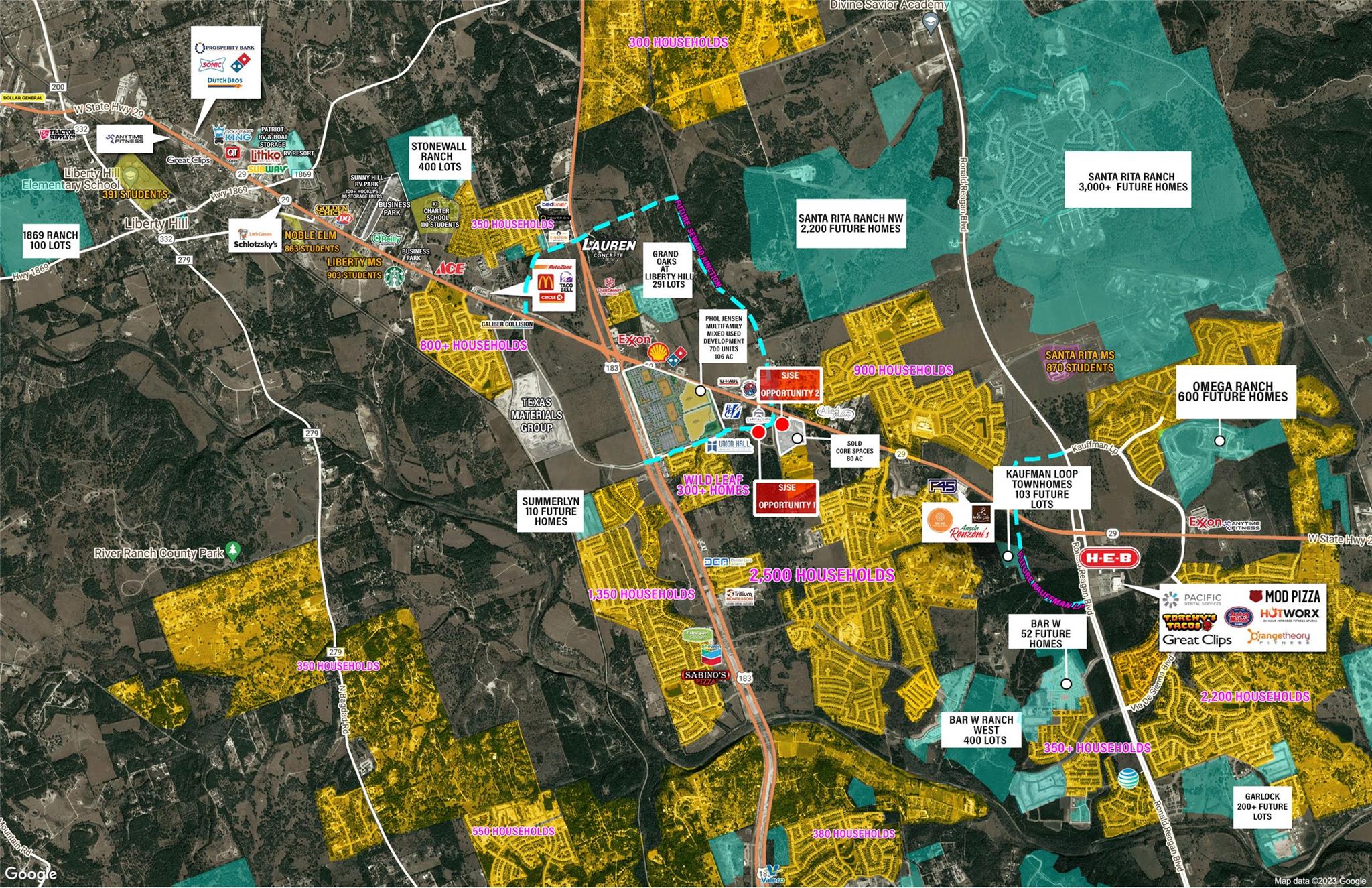 259-266 County Road/Seward Junction Loop SE Rd, Liberty Hill, TX 78642