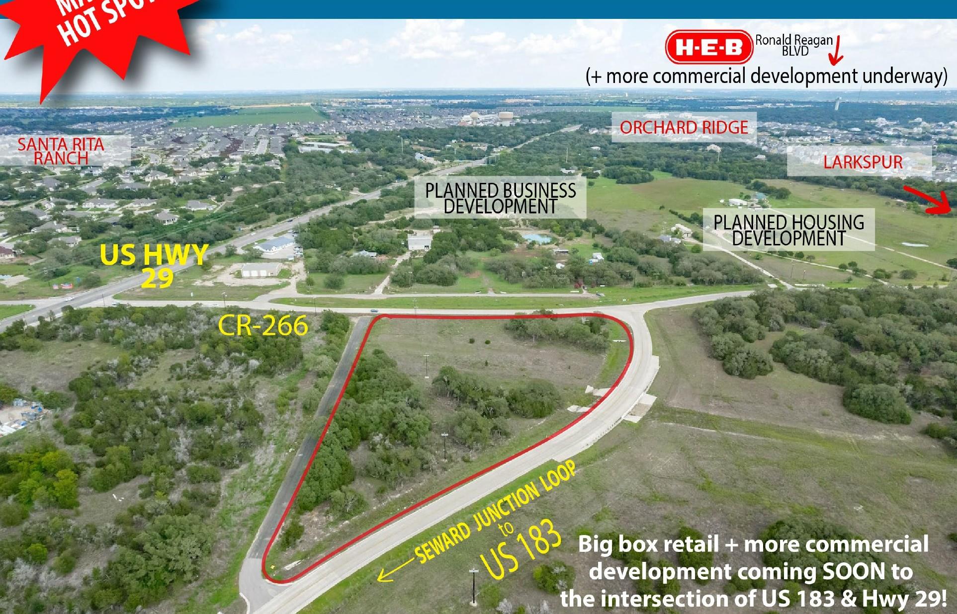 259-266 County Road/Seward Junction Loop SE Rd, Liberty Hill, TX 78642