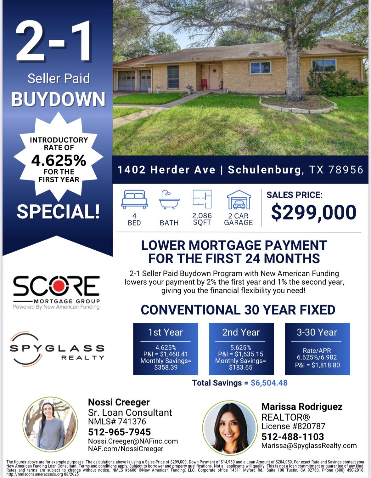 1402 Herder Ave, Schulenburg, TX 78956