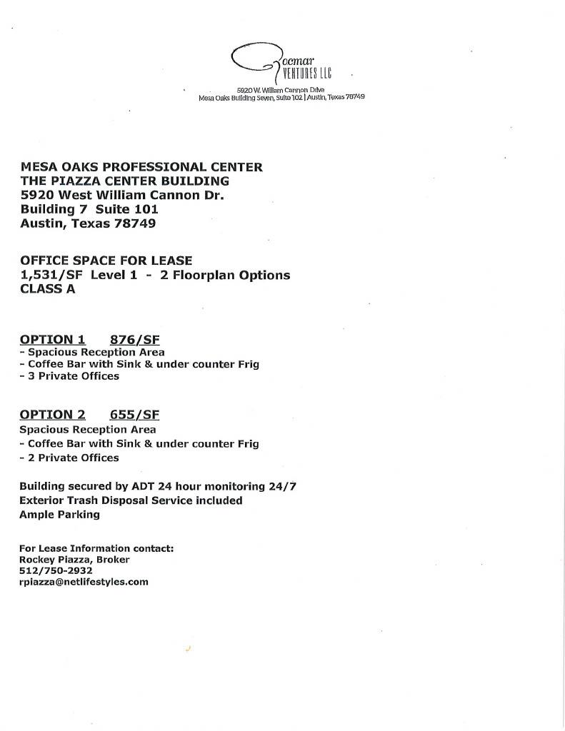 5920 W William Cannon Dr # Suite 101, Austin, TX 78749