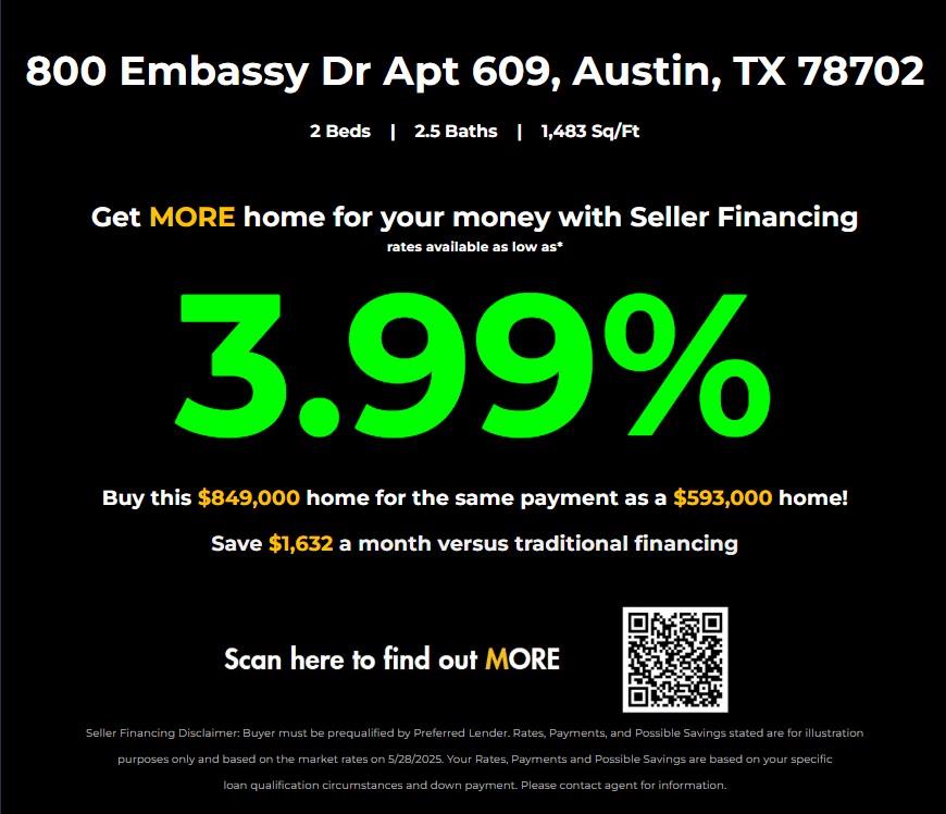 800 Embassy Dr # 609, Austin, TX 78702
