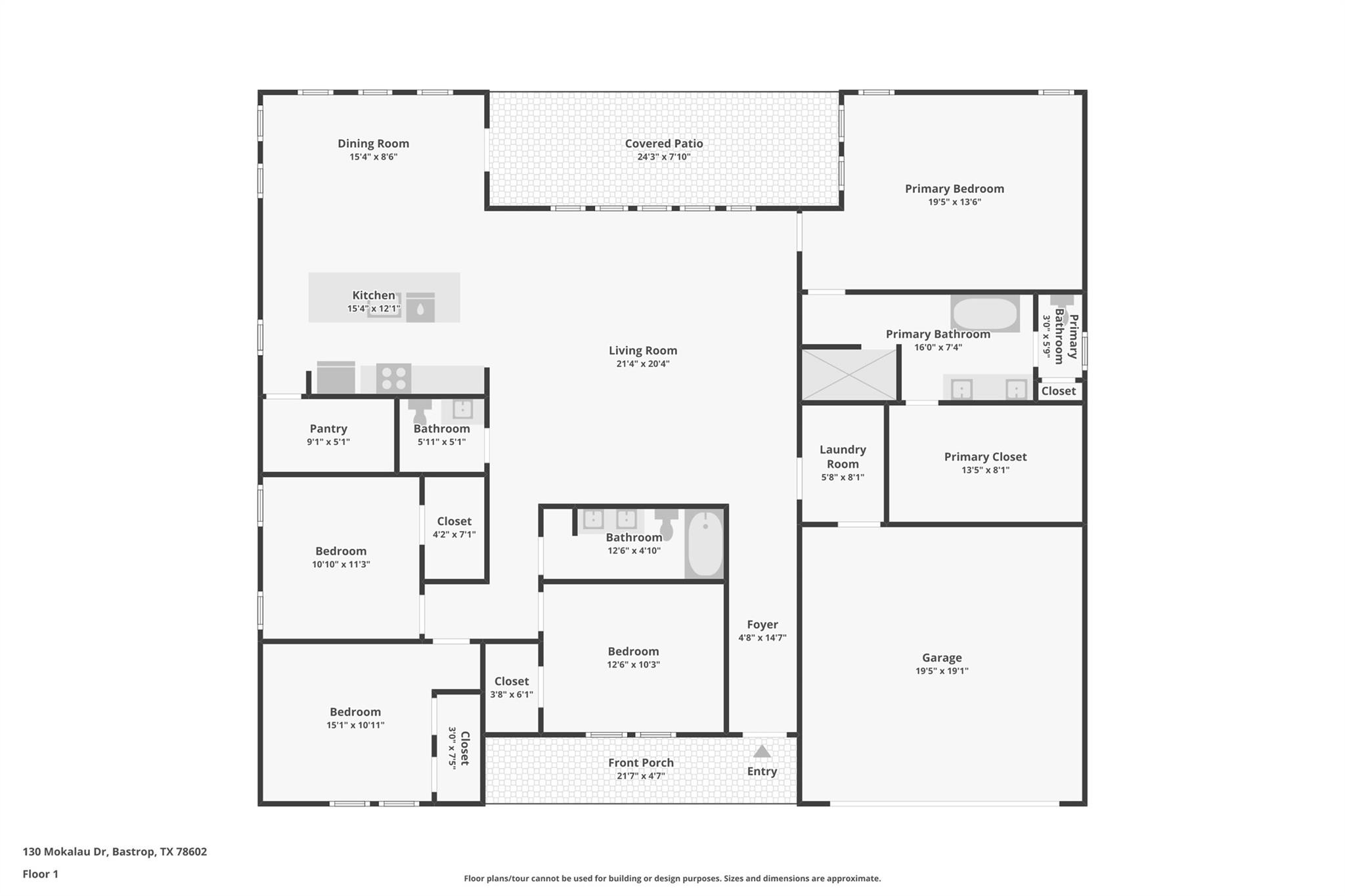 130 Mokalau Dr, Bastrop, TX 78602