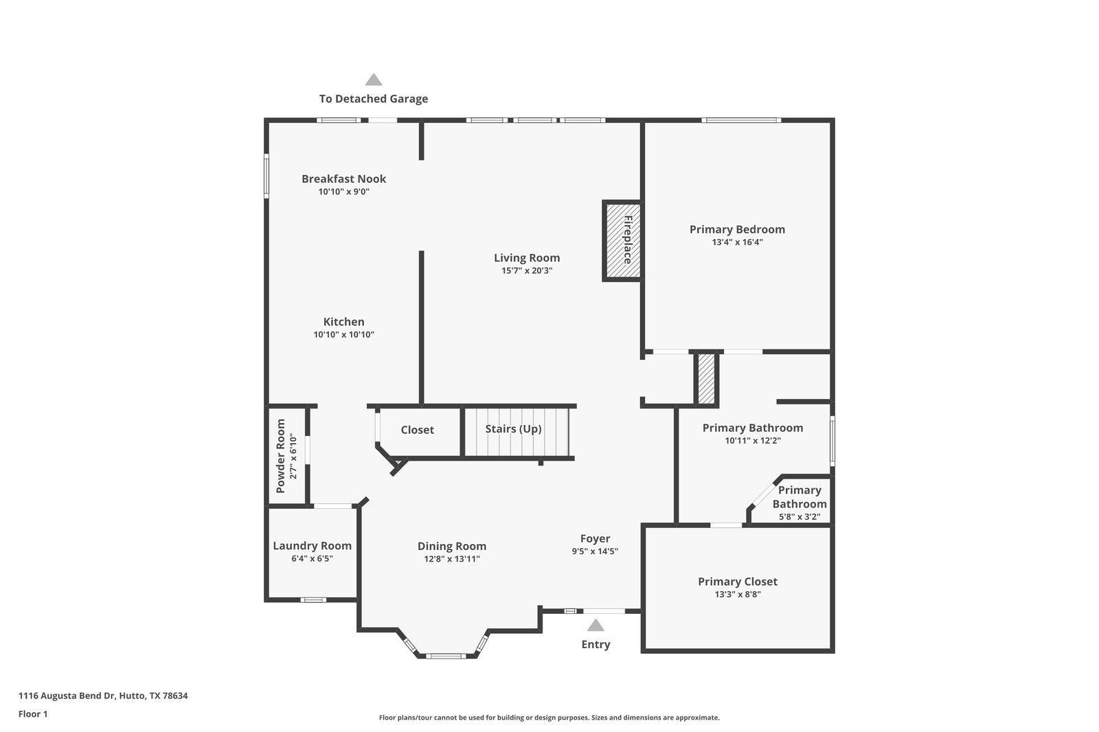 1116 Augusta Bend Dr, Hutto, TX 78634