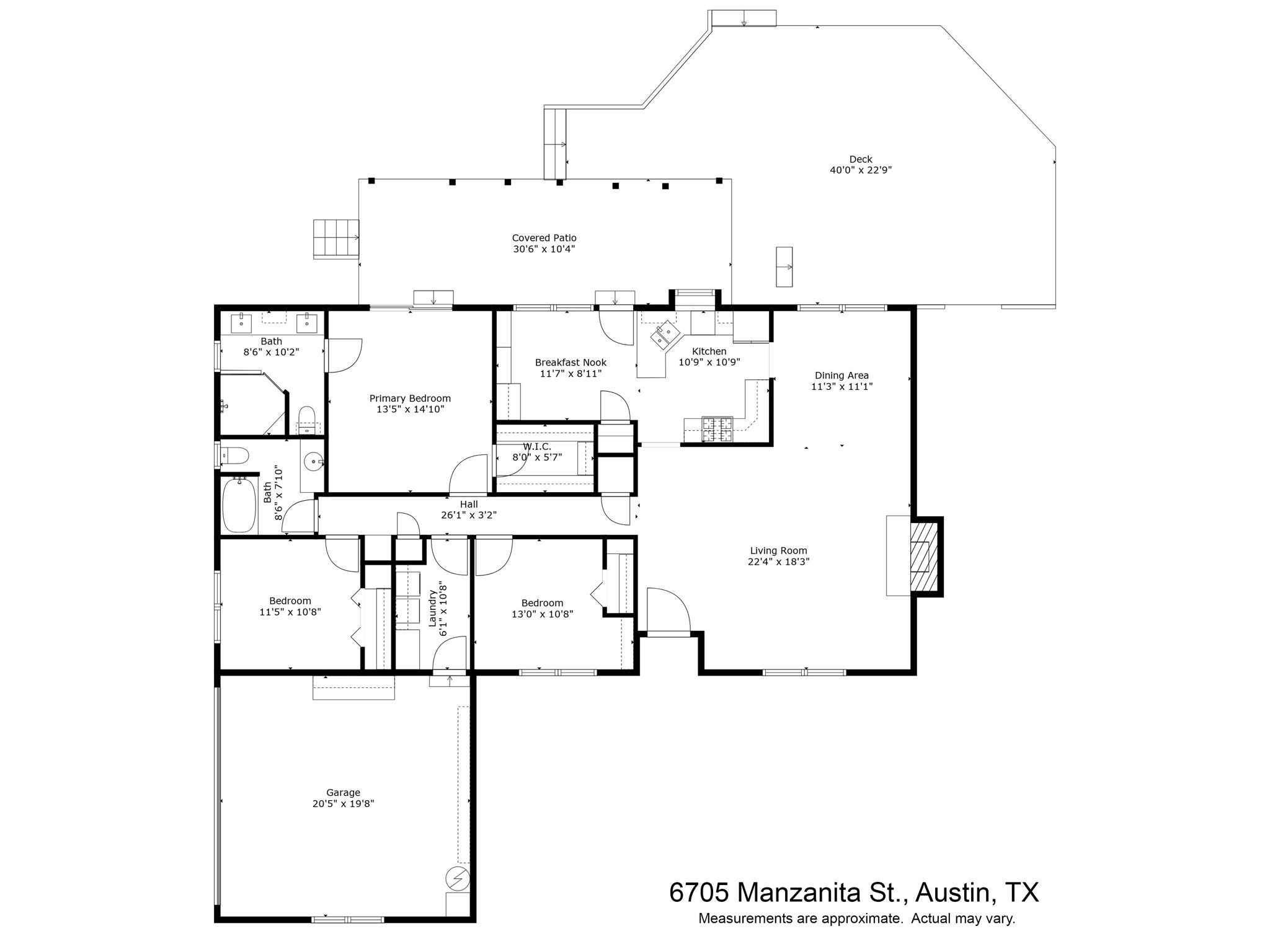 6705 Manzanita St, Austin, TX 78759