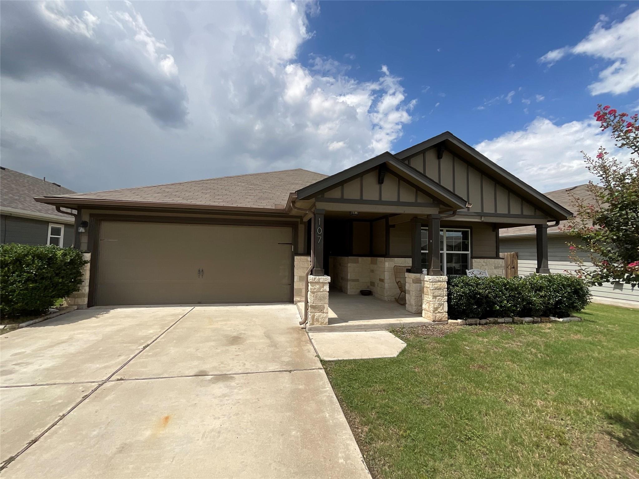 107 Dickinson Bayou Cv, Hutto, TX 78634