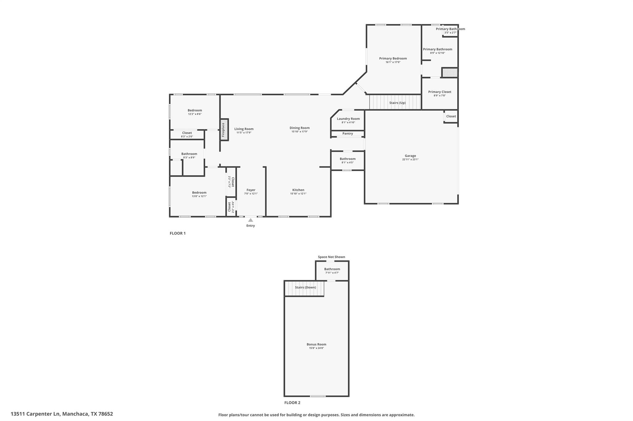 13503 & 13511 Carpenter Ln, Manchaca, TX 78652