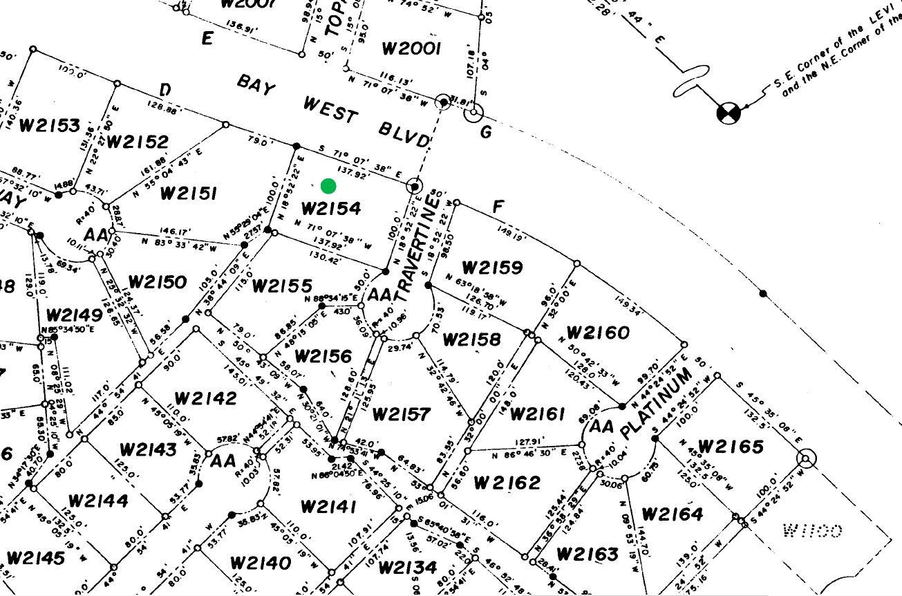 Lot W2154 Bay West/Travertine, Horseshoe Bay, TX 78657