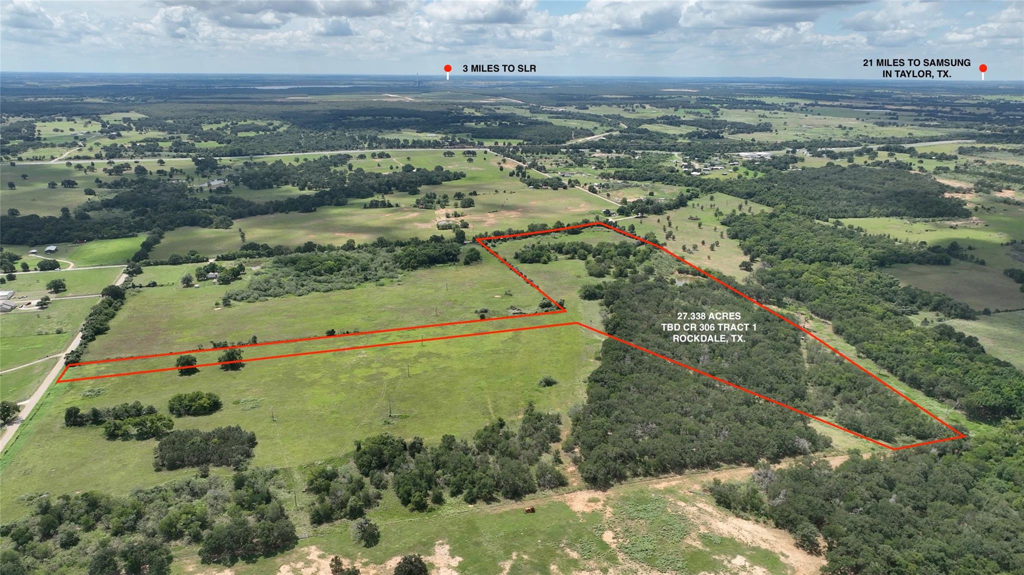 TBD County Road 306 Tract 1, Rockdale, TX 76567