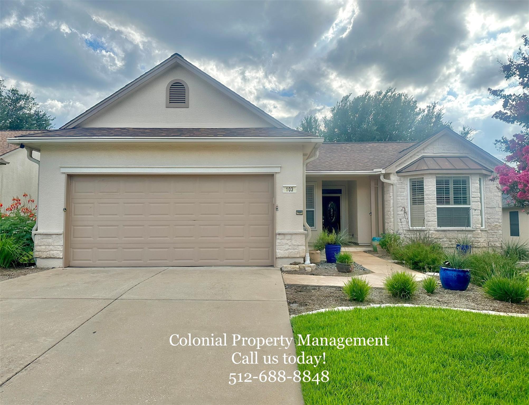103 Rain Lily Ln, Georgetown, TX 78633