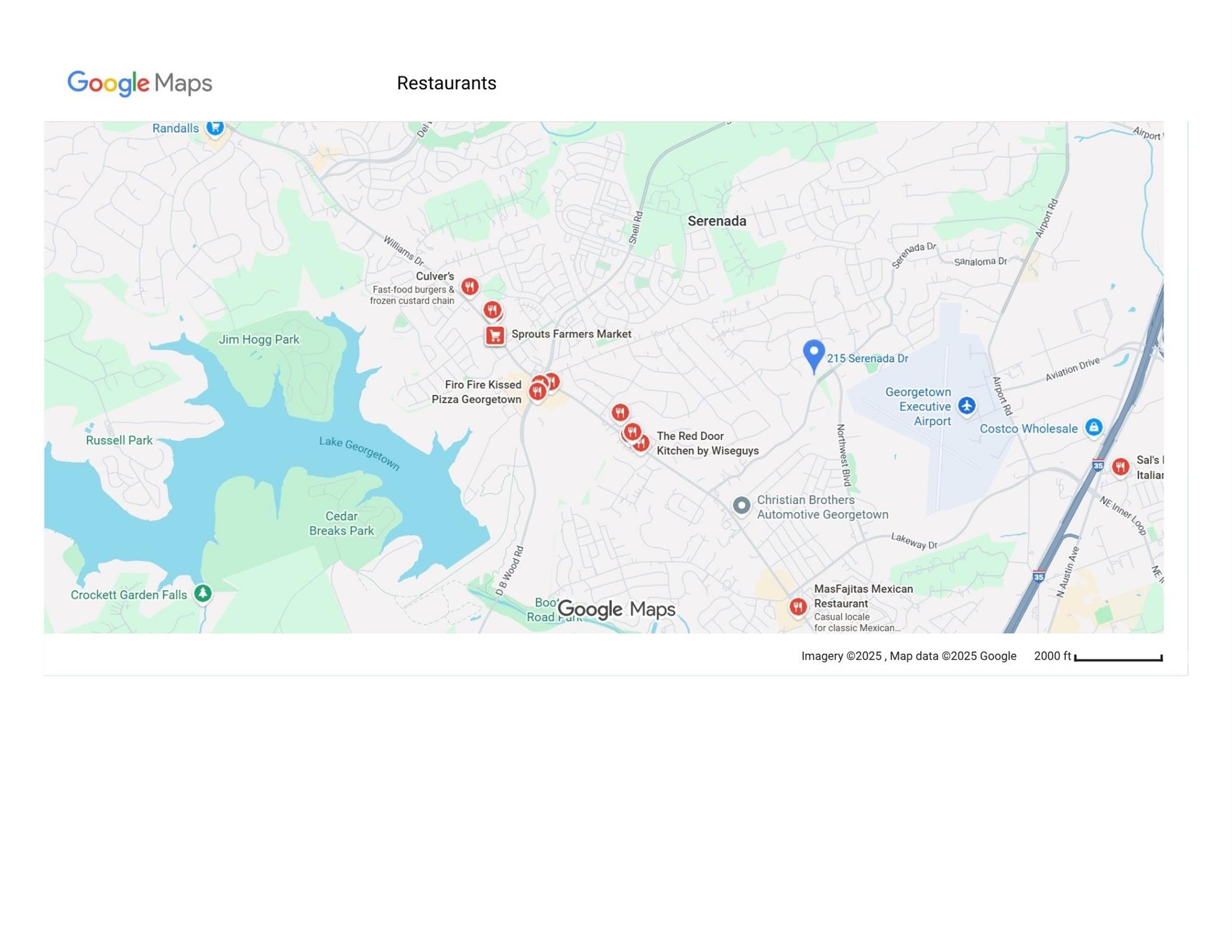 215 Serenada Dr, Georgetown, TX 78628