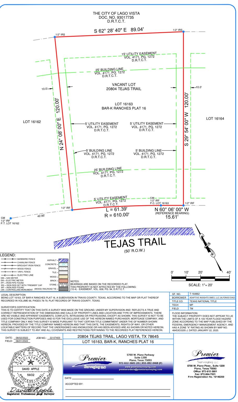 20804 Tejas Trl, Lago Vista, TX 78645